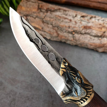 Handmade Tiger Chef Cutting Knife