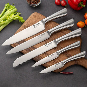 Japanese Stainless Steel Kitchen Knives Set